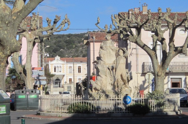 Languedoc, Bedarieux,Fabre Monument
